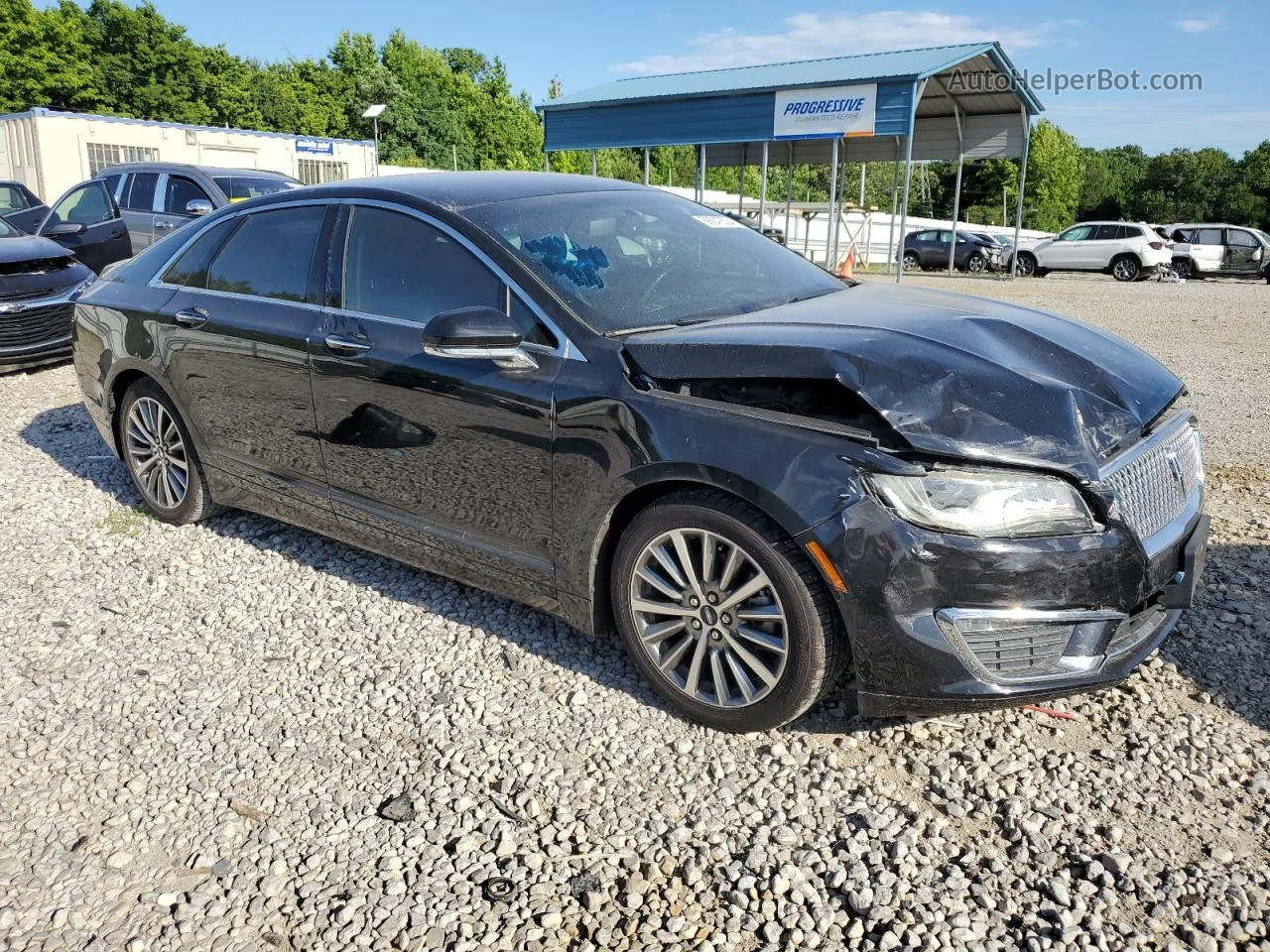 2017 Lincoln Mkz Hybrid Select Black vin: 3LN6L5LU2HR624032