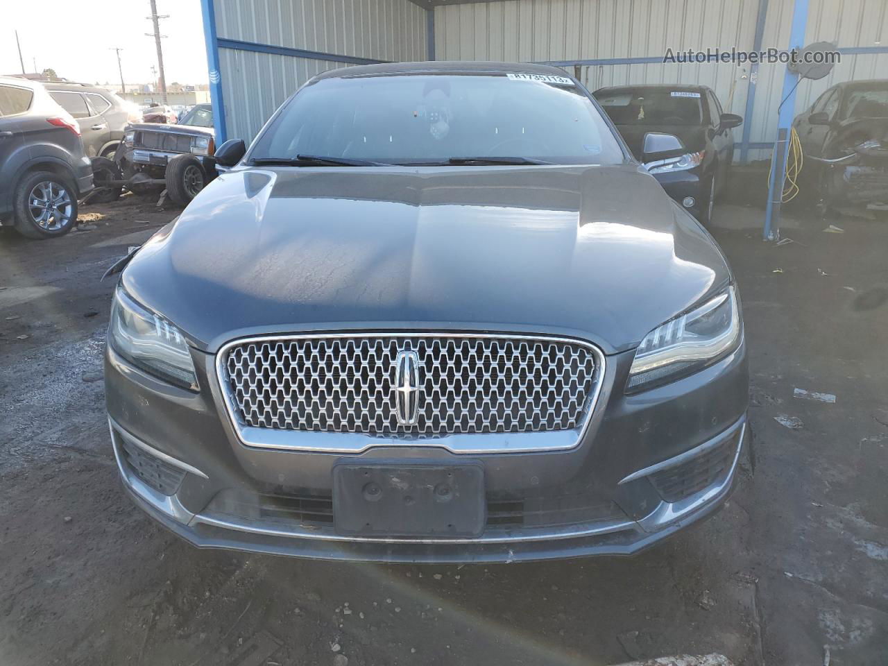 2017 Lincoln Mkz Hybrid Select Charcoal vin: 3LN6L5LU2HR648492