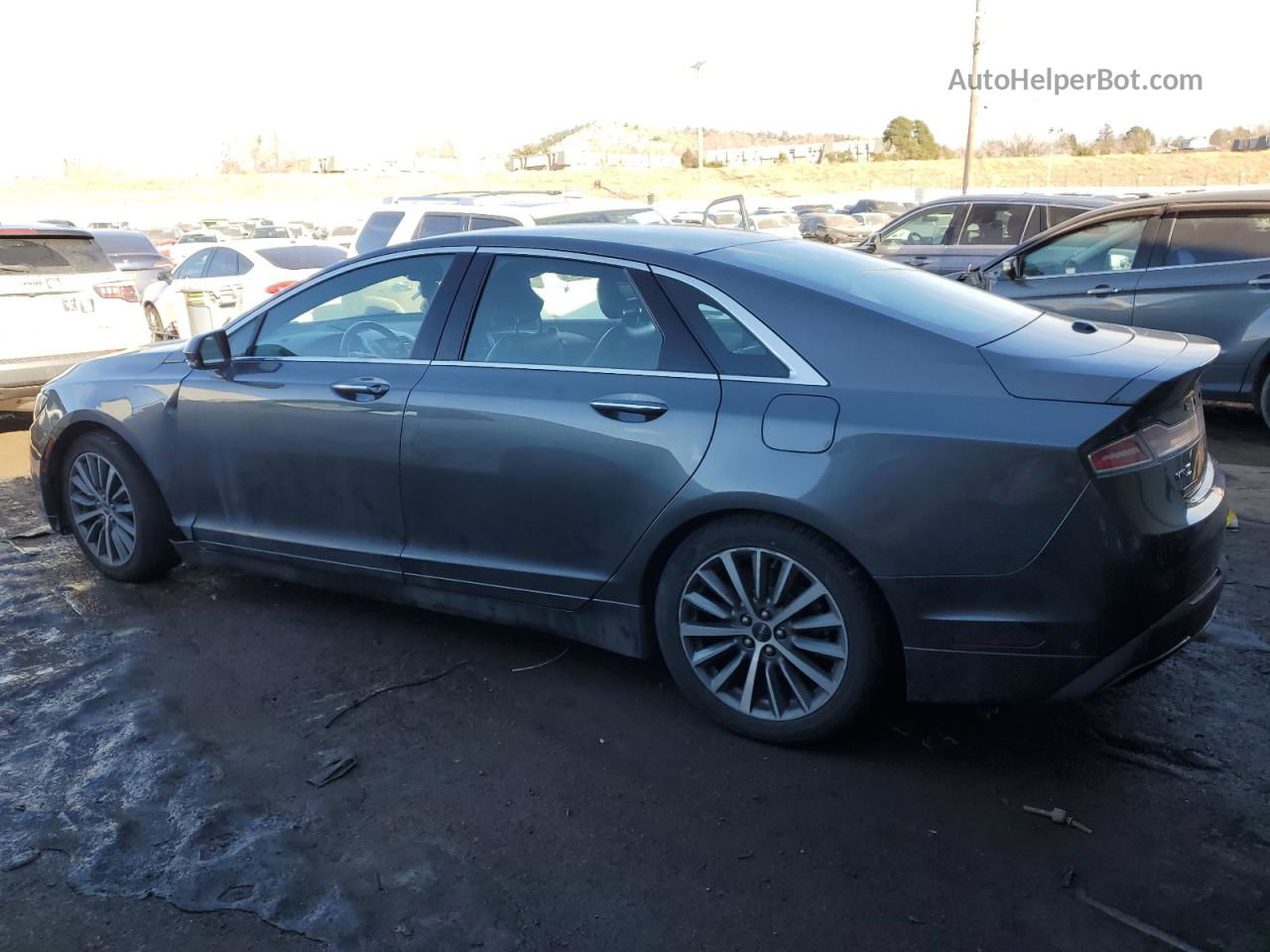 2017 Lincoln Mkz Hybrid Select Charcoal vin: 3LN6L5LU2HR648492