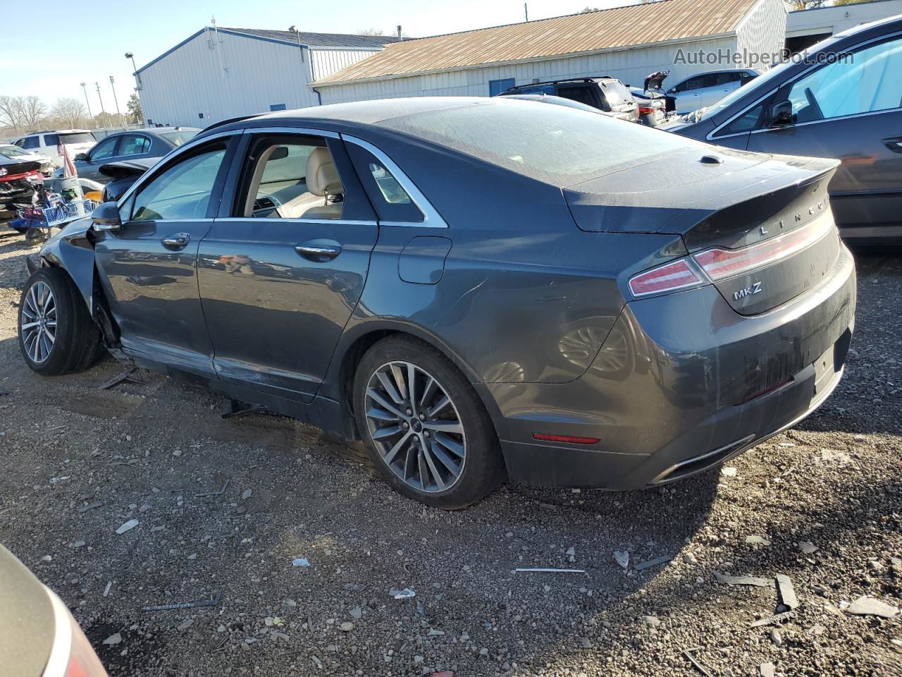 2017 Lincoln Mkz Hybrid Select Gray vin: 3LN6L5LU2HR650548