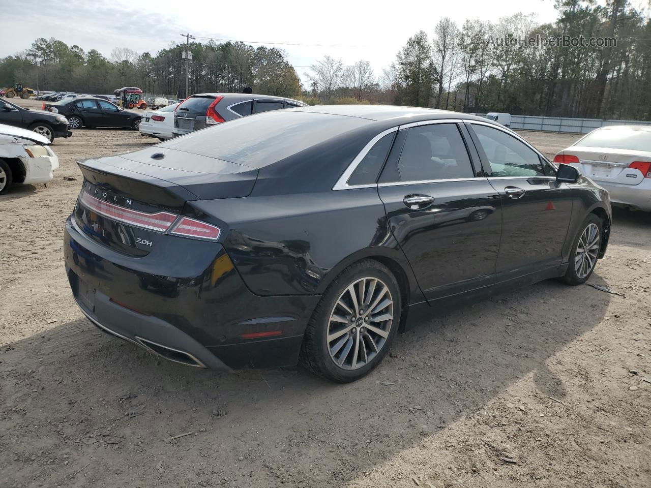 2017 Lincoln Mkz Hybrid Select Black vin: 3LN6L5LU3HR639025