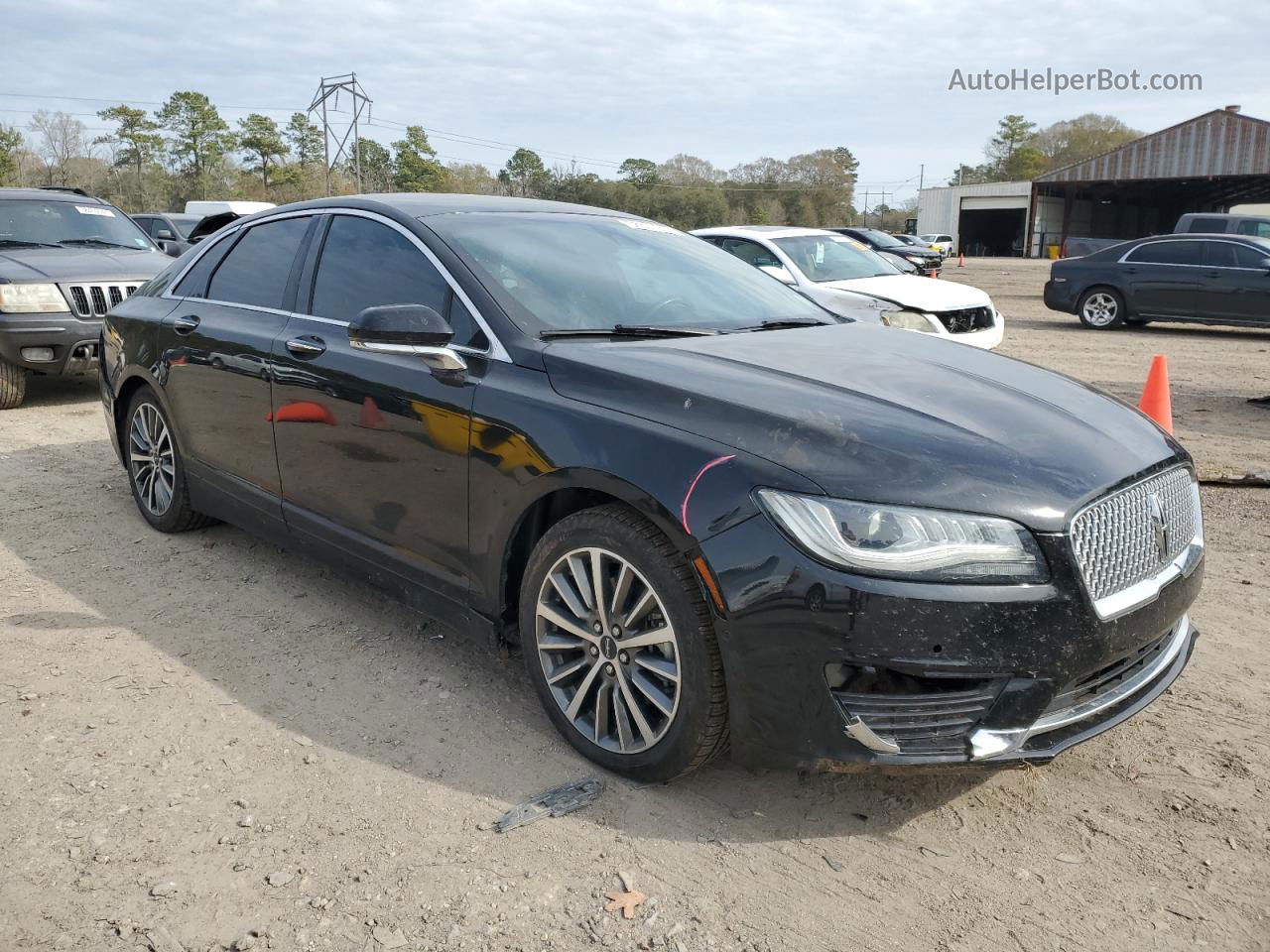 2017 Lincoln Mkz Hybrid Select Black vin: 3LN6L5LU3HR639025