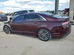 2017 Lincoln Mkz Hybrid Select Maroon vin: 3LN6L5LU4HR633847