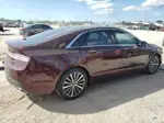 2017 Lincoln Mkz Hybrid Select Maroon vin: 3LN6L5LU4HR633847