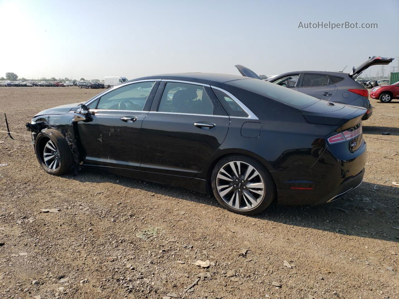 2017 Lincoln Mkz Hybrid Select Black vin: 3LN6L5LU6HR613504