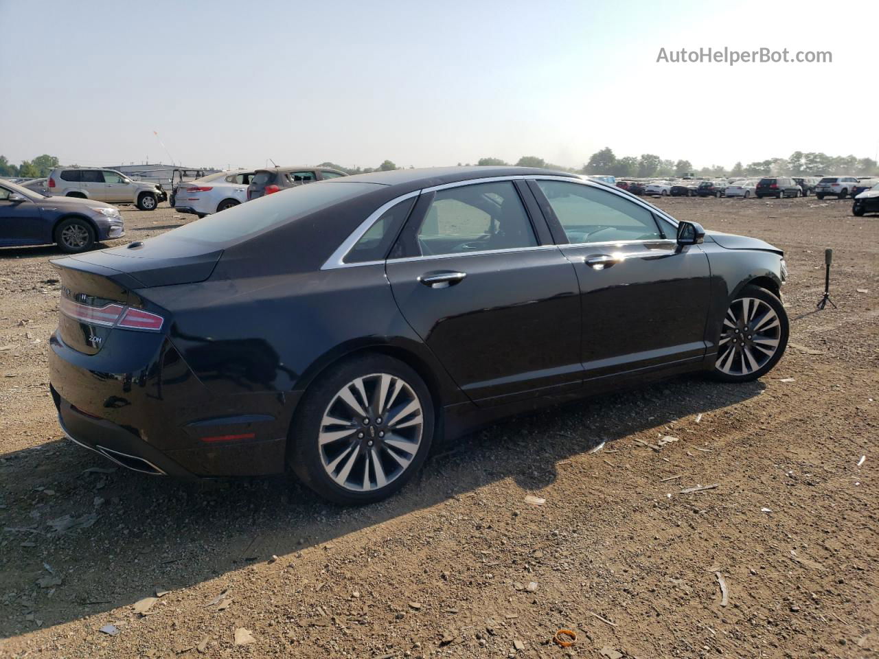 2017 Lincoln Mkz Hybrid Select Black vin: 3LN6L5LU6HR613504