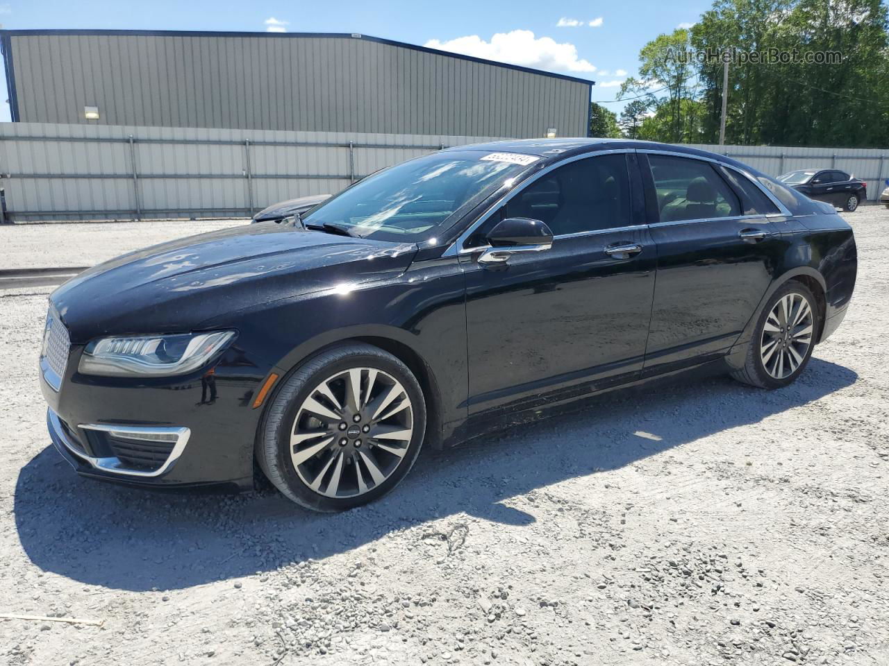 2017 Lincoln Mkz Hybrid Select Black vin: 3LN6L5LU6HR655168