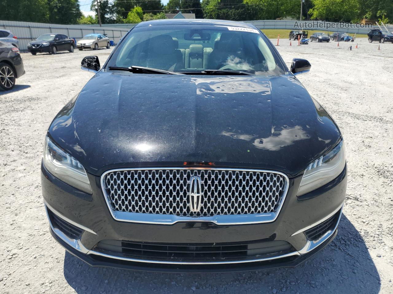 2017 Lincoln Mkz Hybrid Select Черный vin: 3LN6L5LU6HR655168