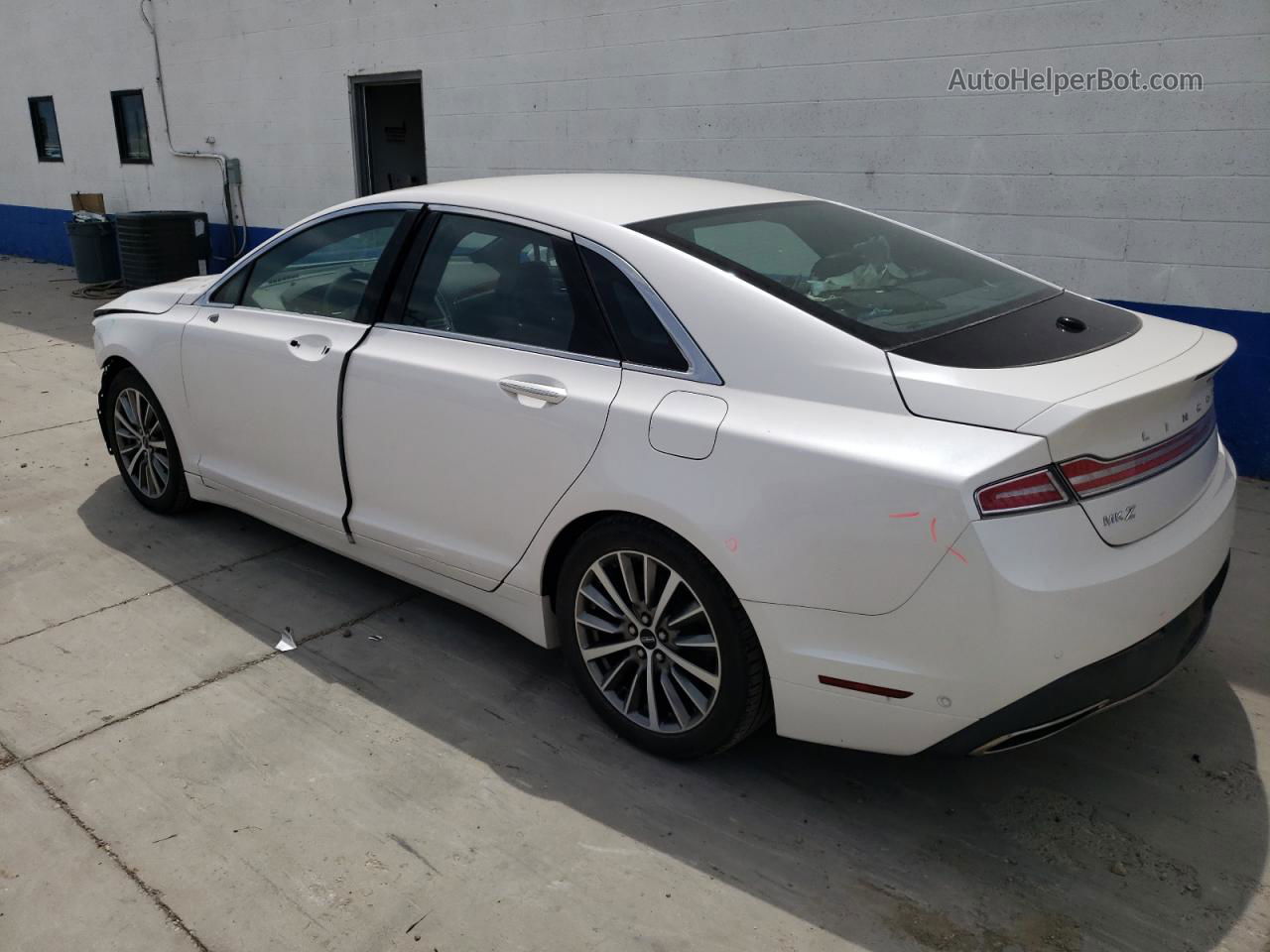 2017 Lincoln Mkz Hybrid Select White vin: 3LN6L5LU8HR611818