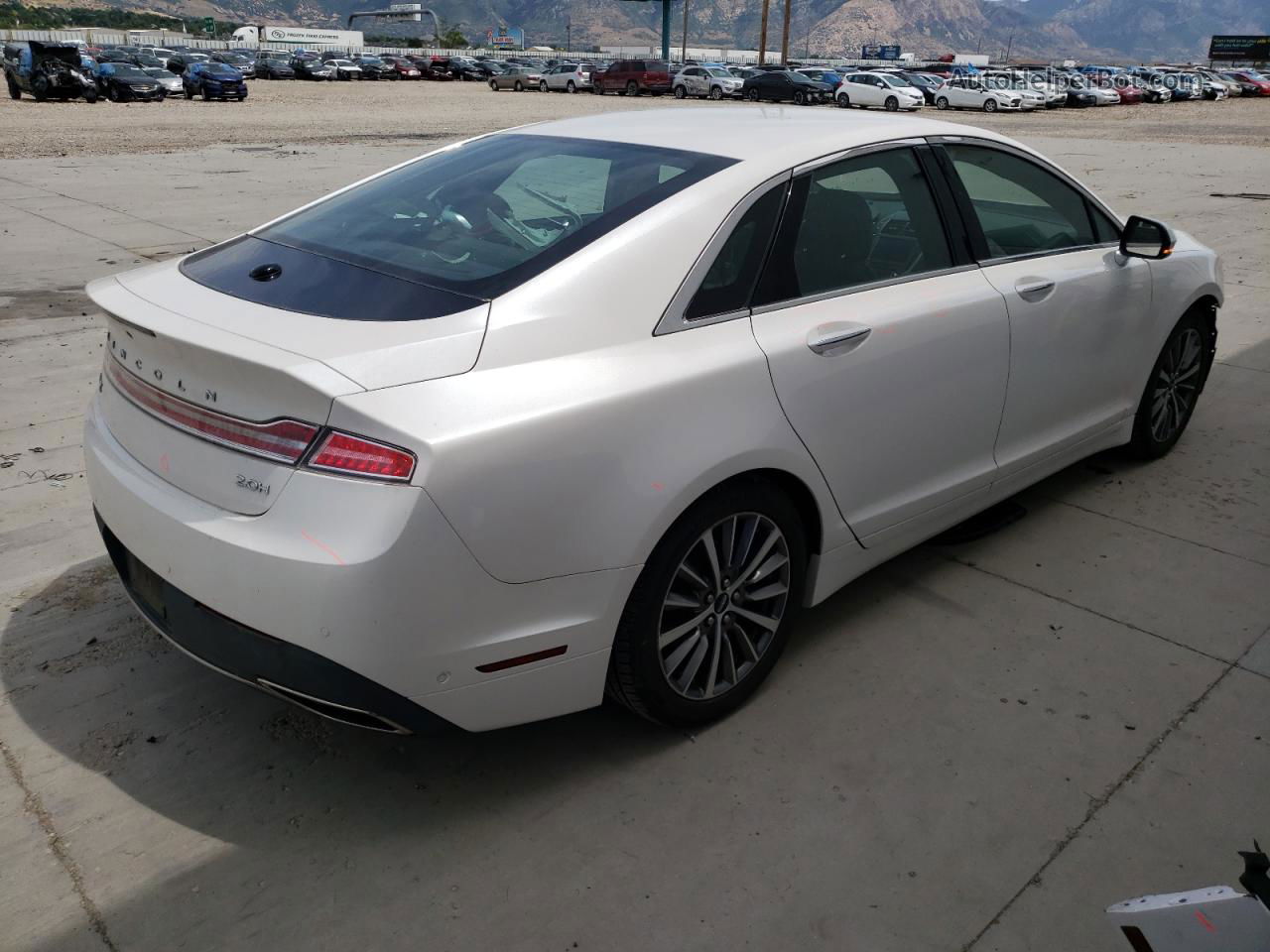 2017 Lincoln Mkz Hybrid Select White vin: 3LN6L5LU8HR611818