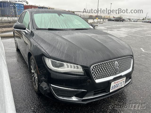 2017 Lincoln Mkz Hybrid Select vin: 3LN6L5LU9HR650658