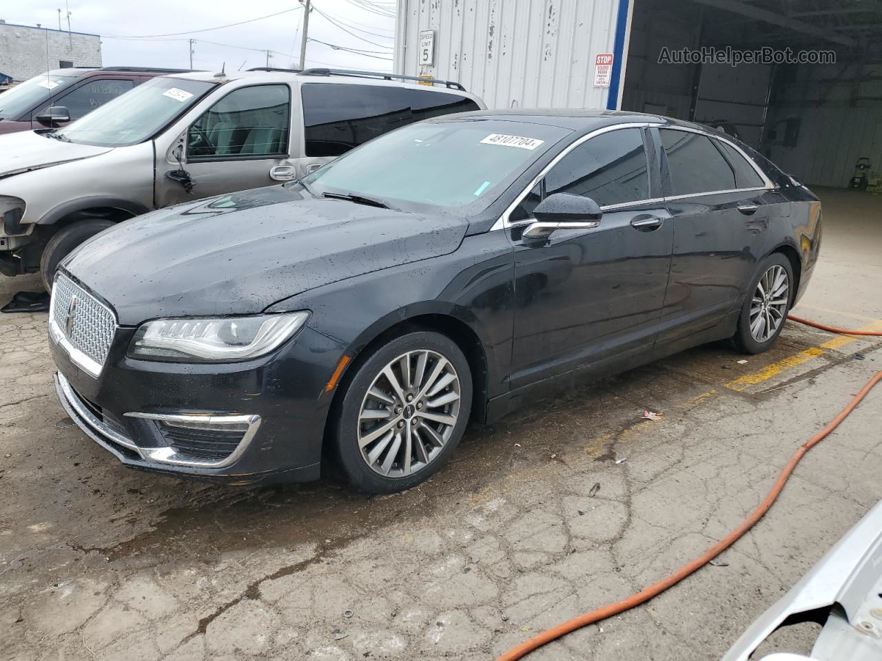 2017 Lincoln Mkz Hybrid Select Черный vin: 3LN6L5LUXHR623775