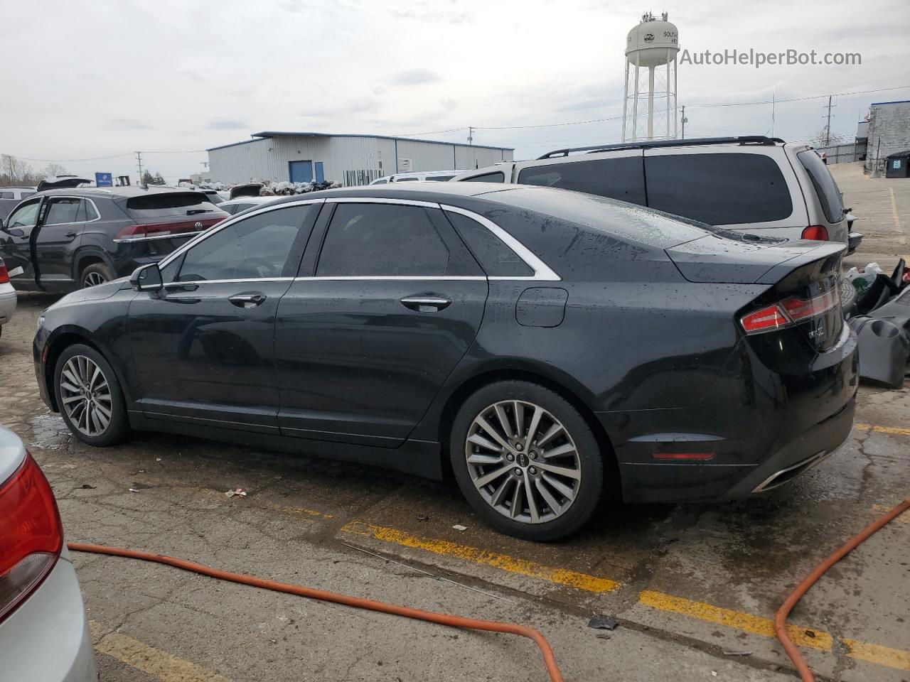 2017 Lincoln Mkz Hybrid Select Black vin: 3LN6L5LUXHR623775