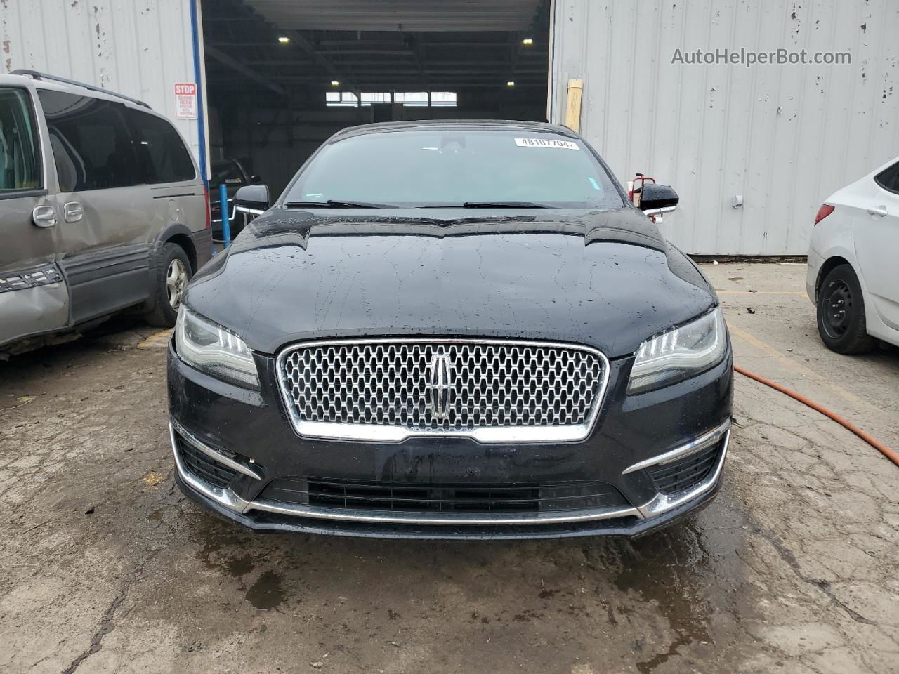 2017 Lincoln Mkz Hybrid Select Черный vin: 3LN6L5LUXHR623775