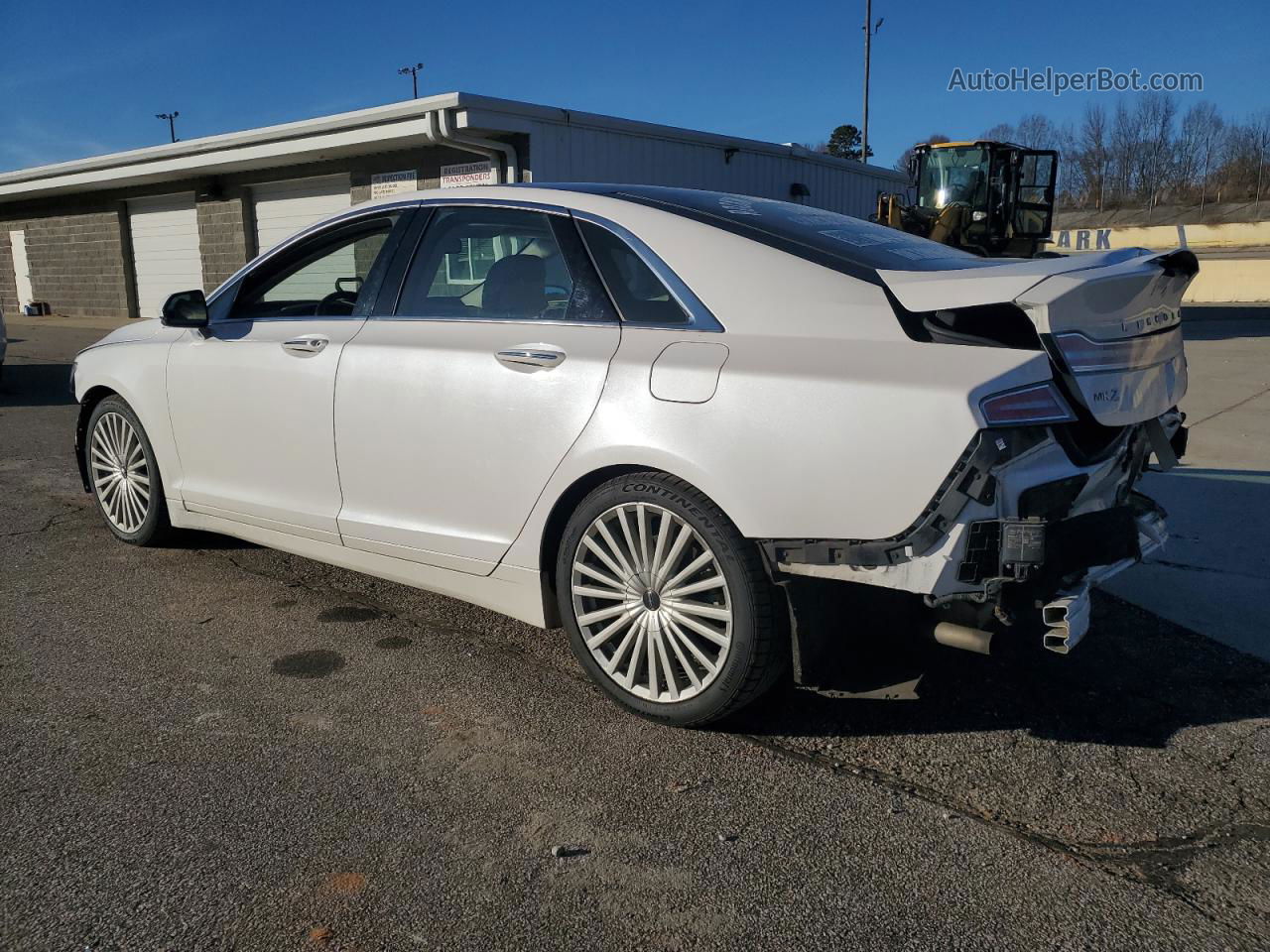 2017 Lincoln Mkz Hybrid Reserve White vin: 3LN6L5MU0HR609379