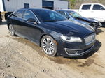 2017 Lincoln Mkz Hybrid Reserve Черный vin: 3LN6L5MU0HR650868