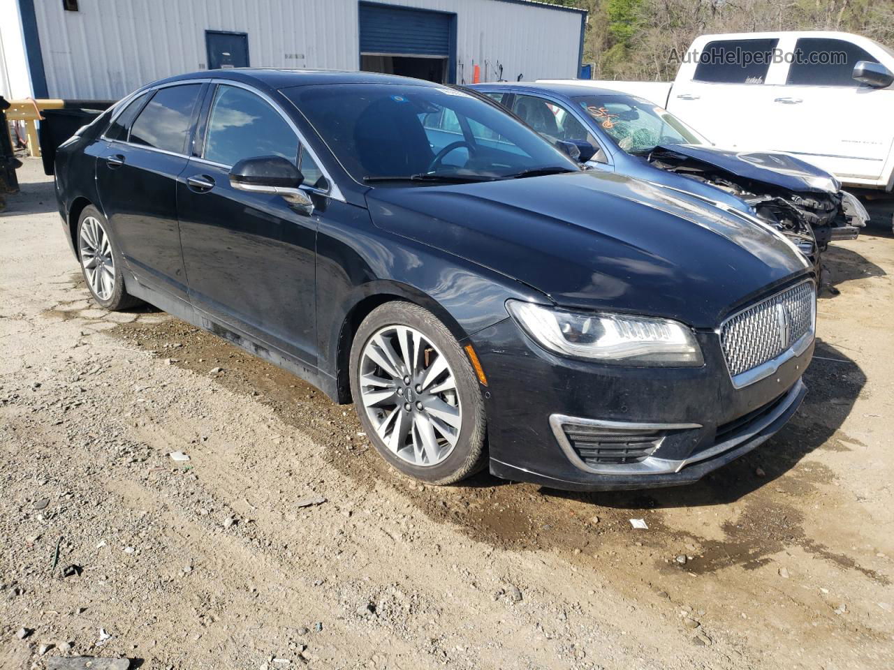 2017 Lincoln Mkz Hybrid Reserve Black vin: 3LN6L5MU0HR650868