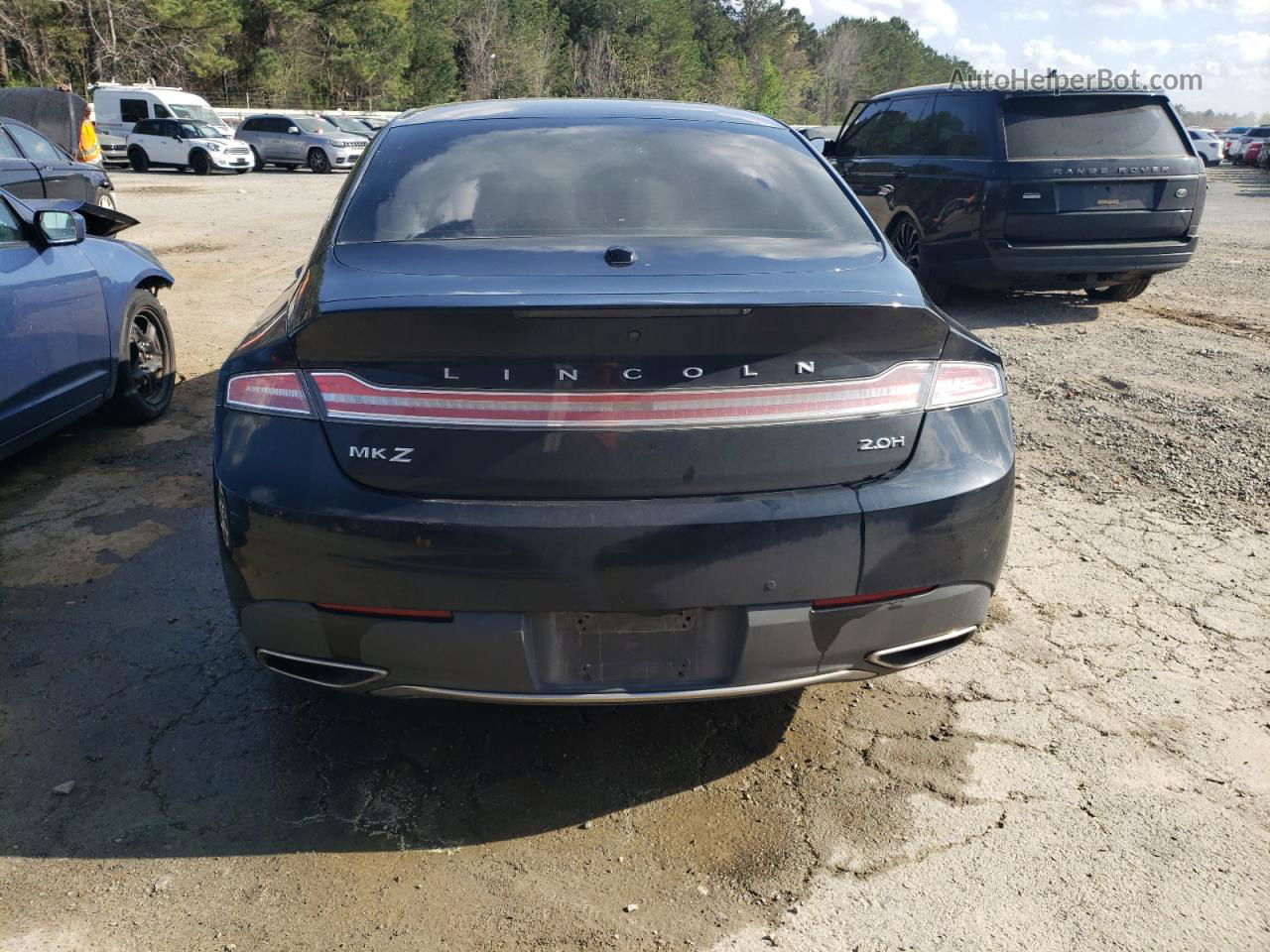 2017 Lincoln Mkz Hybrid Reserve Black vin: 3LN6L5MU0HR650868