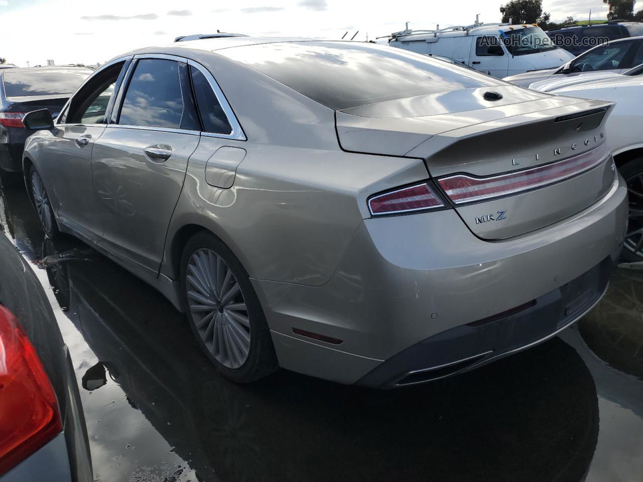 2017 Lincoln Mkz Hybrid Reserve Tan vin: 3LN6L5MU1HR601467