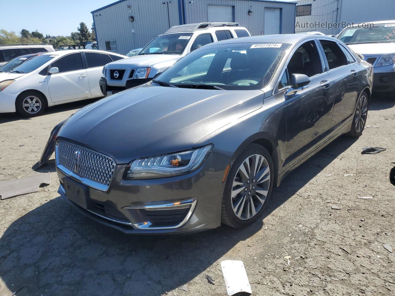 2017 Lincoln Mkz Hybrid Reserve Black vin: 3LN6L5MU4HR650856