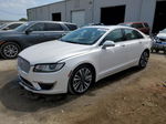 2017 Lincoln Mkz Hybrid Reserve Белый vin: 3LN6L5MU5HR602590