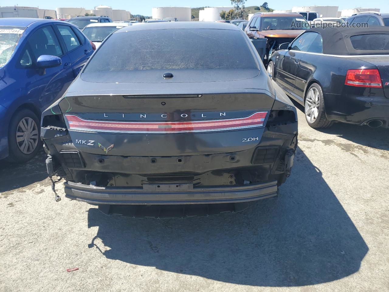 2017 Lincoln Mkz Hybrid Reserve Black vin: 3LN6L5MU6HR613890