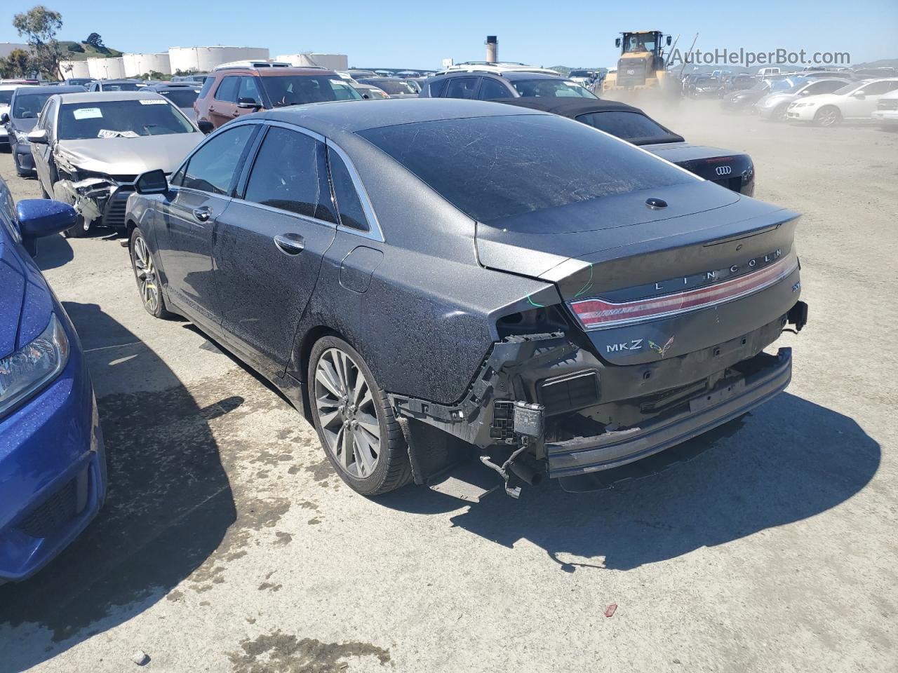 2017 Lincoln Mkz Hybrid Reserve Черный vin: 3LN6L5MU6HR613890