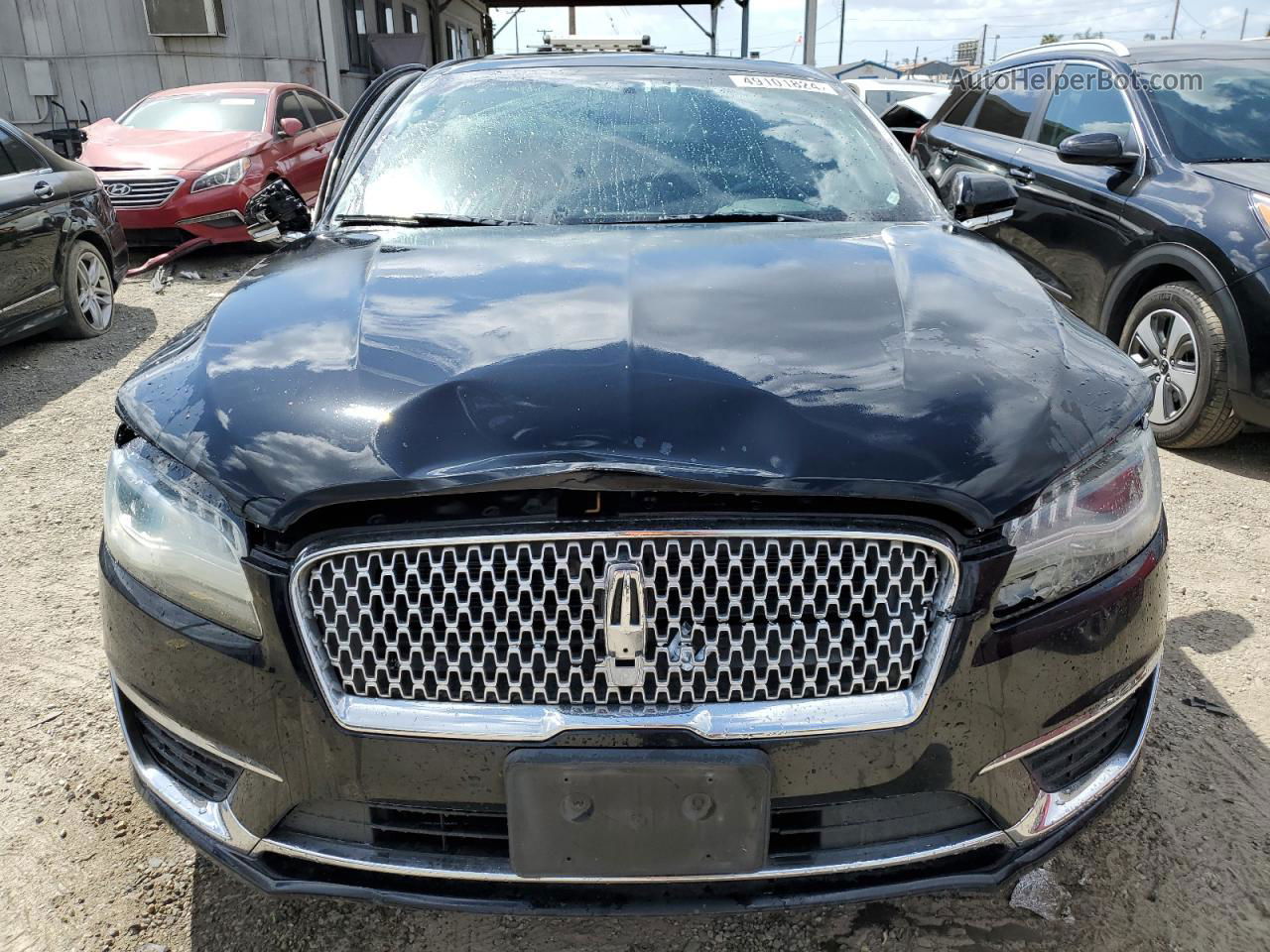 2017 Lincoln Mkz Hybrid Reserve Black vin: 3LN6L5MU6HR627482