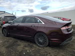 2017 Lincoln Mkz Hybrid Reserve Бордовый vin: 3LN6L5MU6HR665892