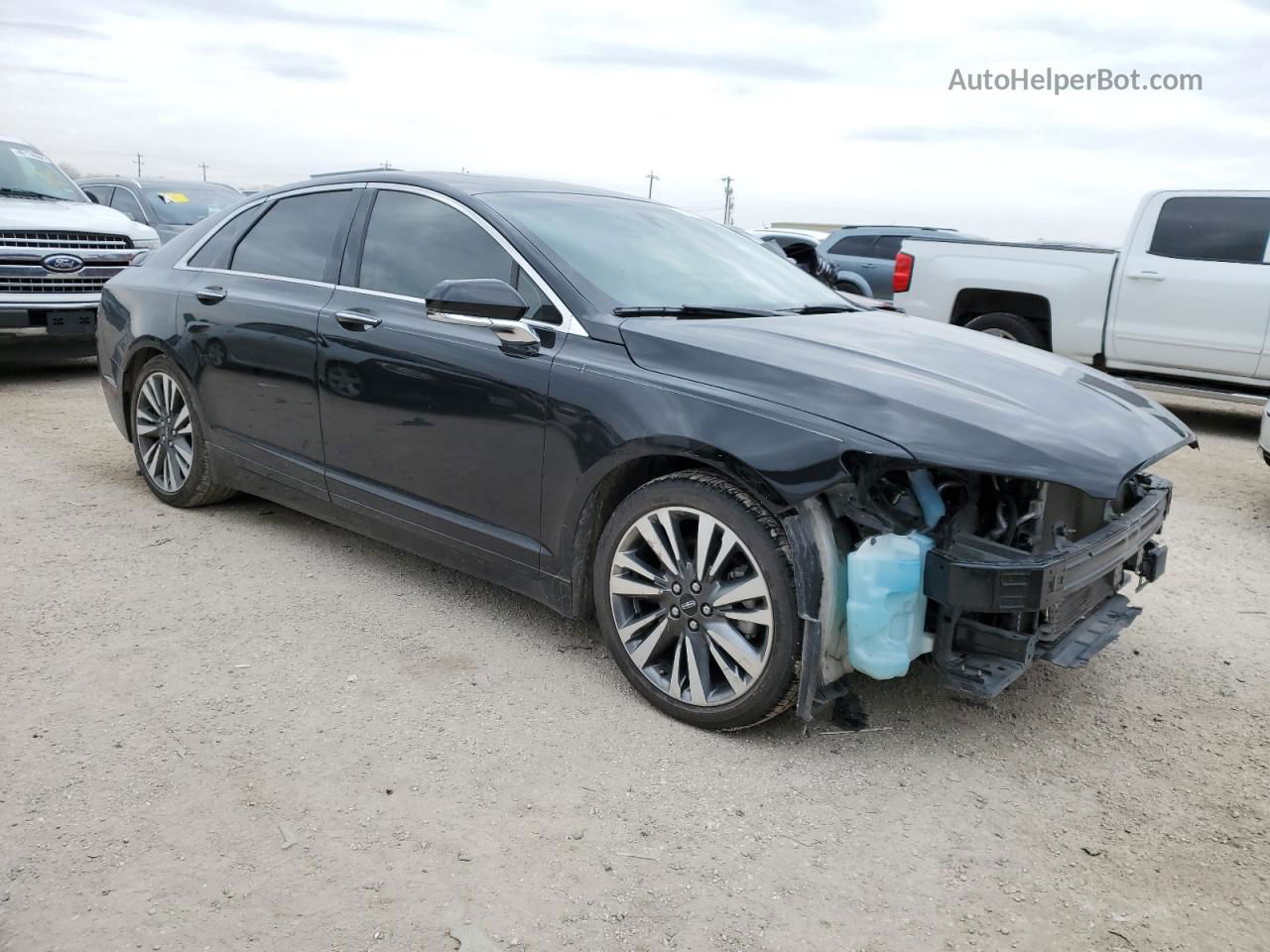 2017 Lincoln Mkz Hybrid Reserve Black vin: 3LN6L5MU7HR637907