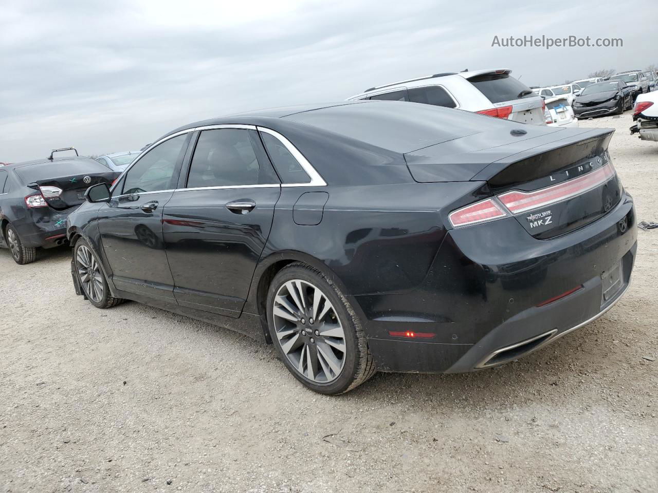 2017 Lincoln Mkz Hybrid Reserve Black vin: 3LN6L5MU7HR637907