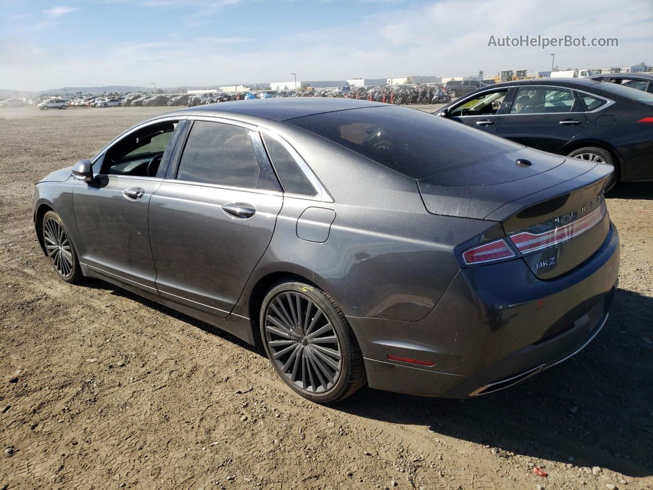 2017 Lincoln Mkz Hybrid Reserve Gray vin: 3LN6L5MU7HR663665