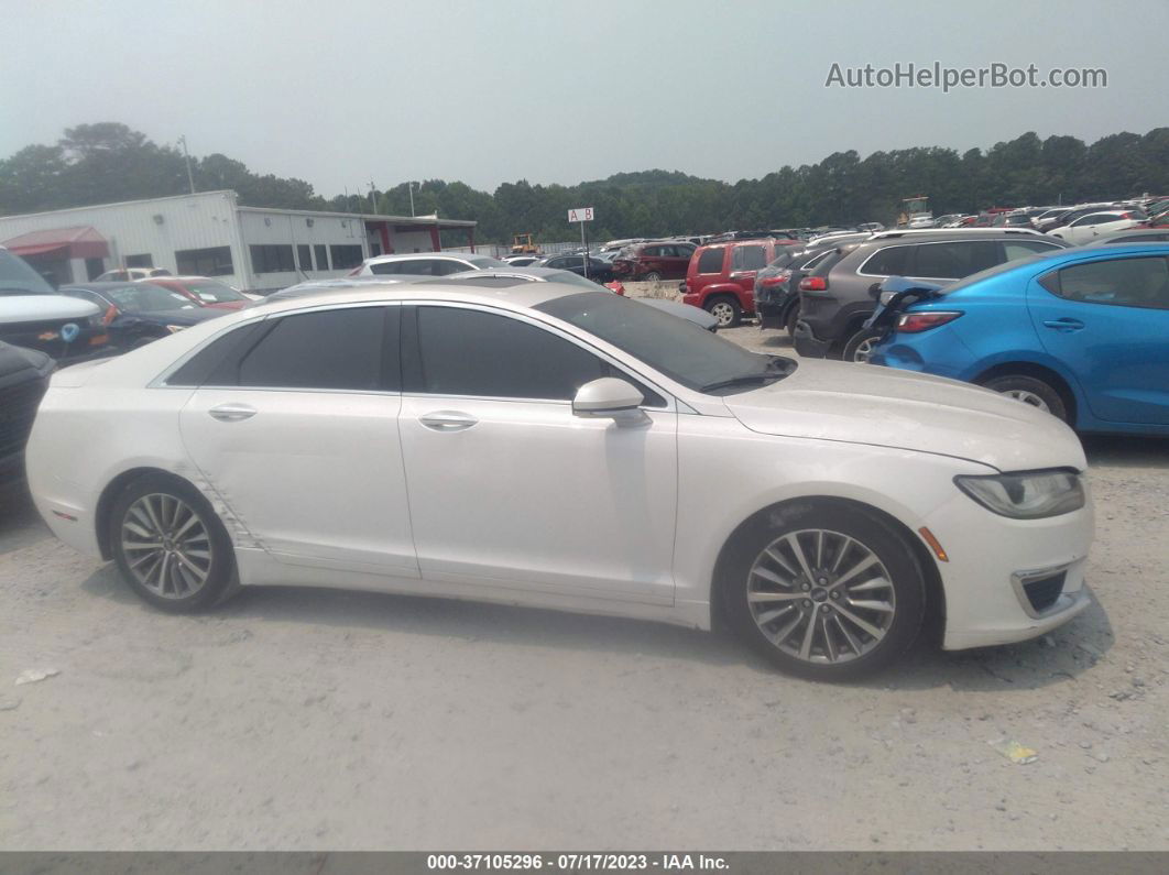 2017 Lincoln Mkz Hybrid Reserve White vin: 3LN6L5MU8HR600946