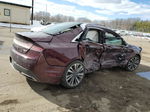 2017 Lincoln Mkz Hybrid Reserve Burgundy vin: 3LN6L5MU8HR664968