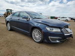 2017 Lincoln Mkz Hybrid Reserve Blue vin: 3LN6L5MU9HR635267