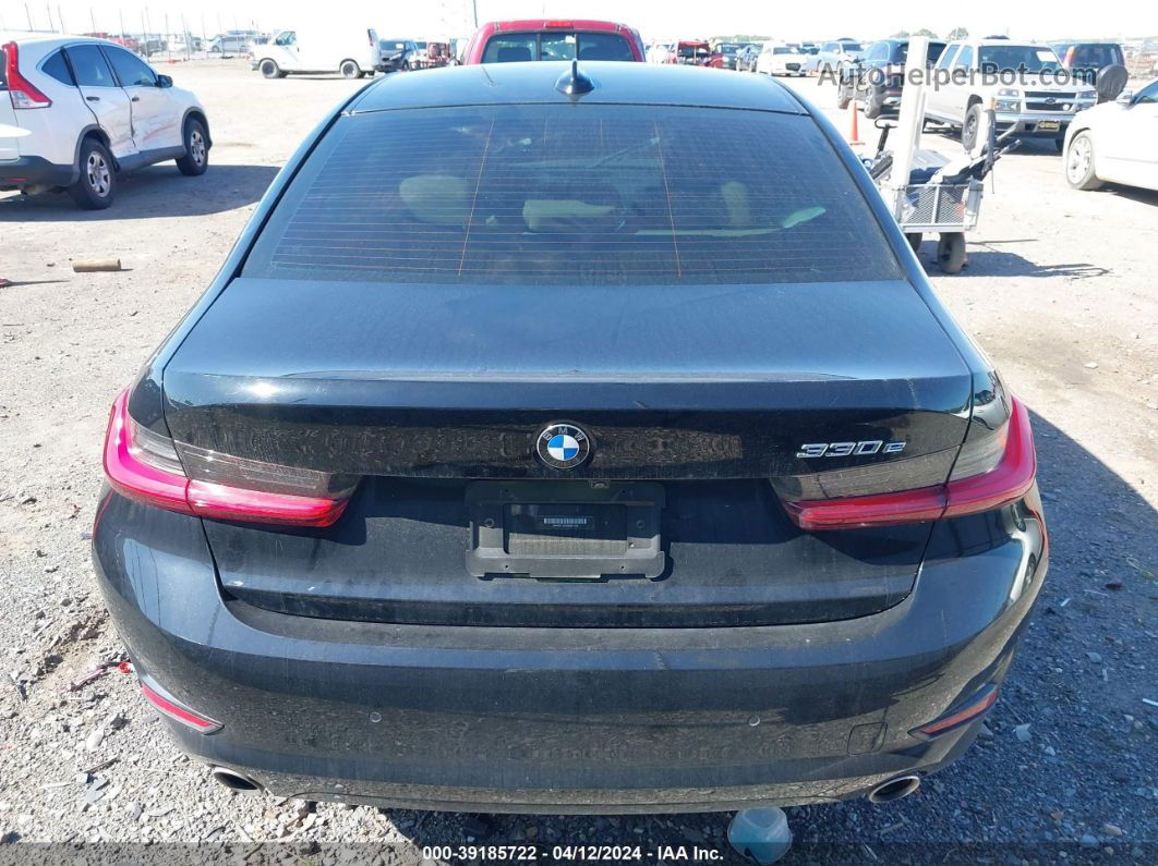 2021 Bmw 3 Series 330e Black vin: 3MW5P7J02M8B91020