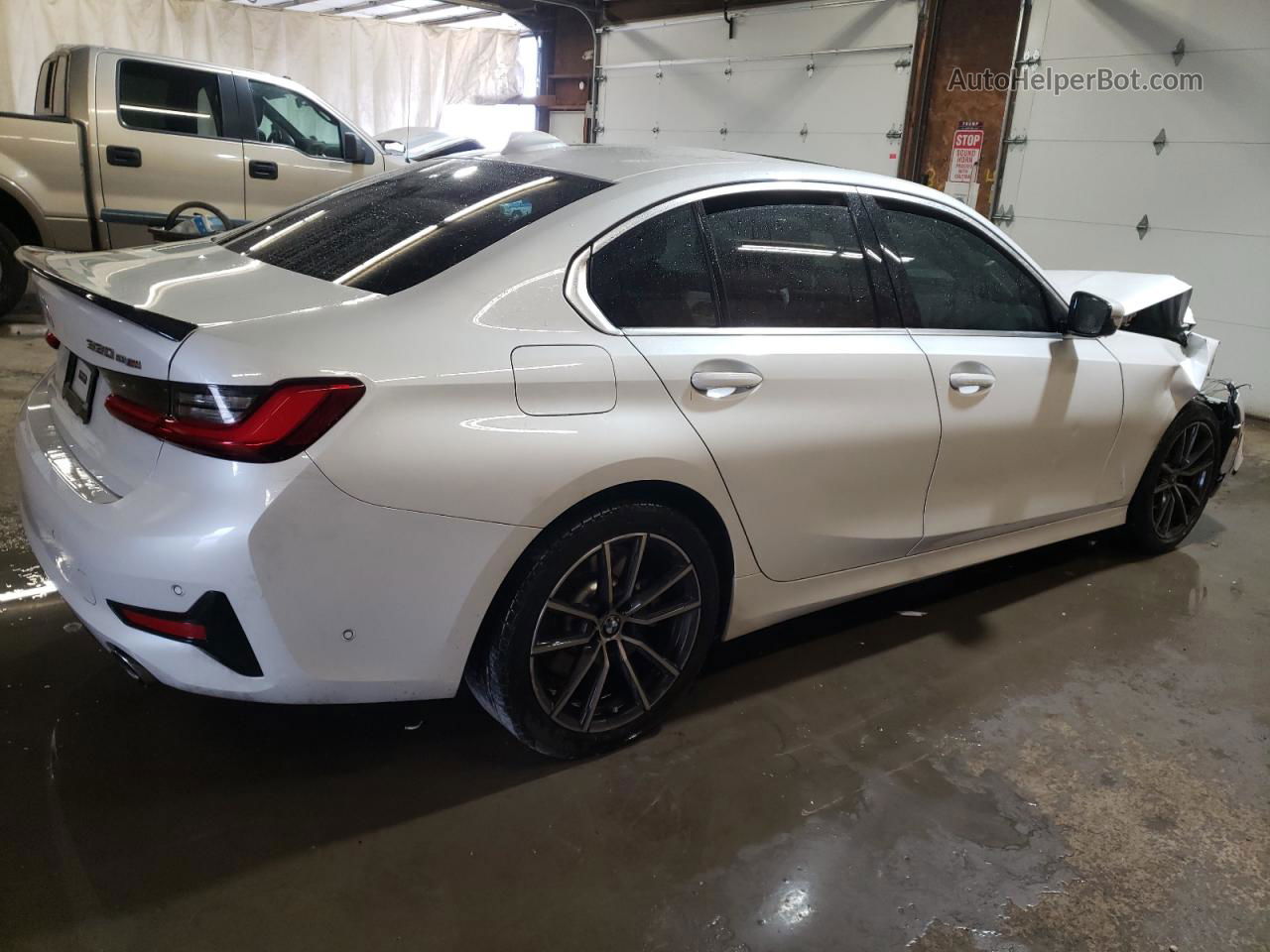 2021 Bmw 330e  White vin: 3MW5P7J04M8C17066