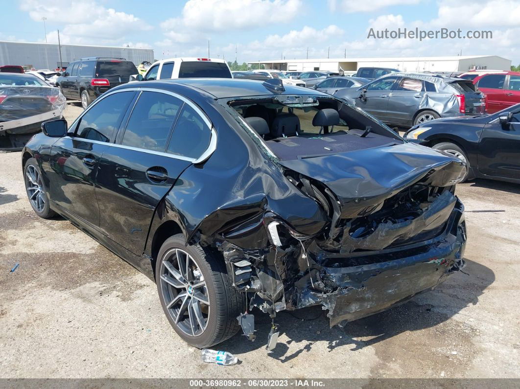 2020 Bmw 3 Series 330i Black vin: 3MW5R1J00L8B11719