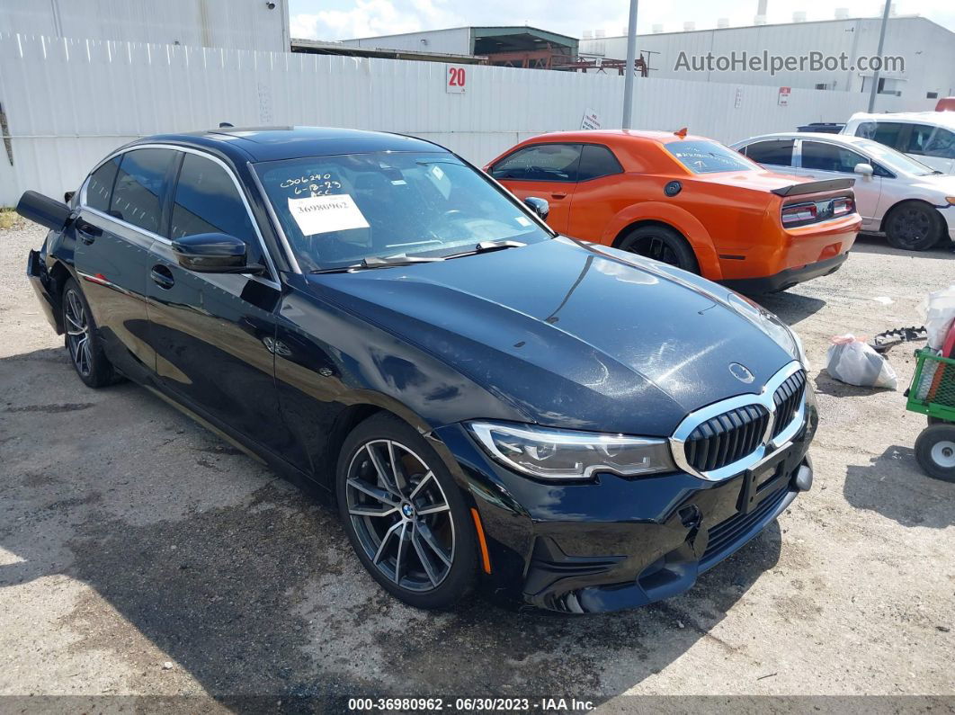 2020 Bmw 3 Series 330i Black vin: 3MW5R1J00L8B11719