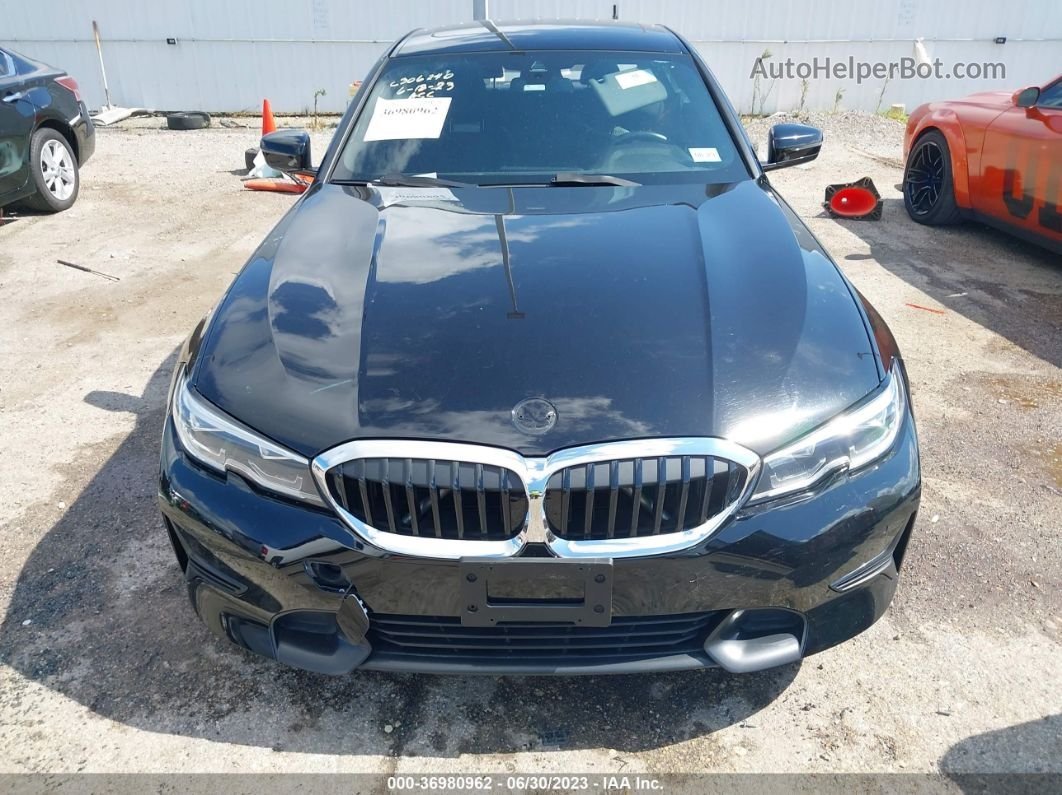 2020 Bmw 3 Series 330i Black vin: 3MW5R1J00L8B11719