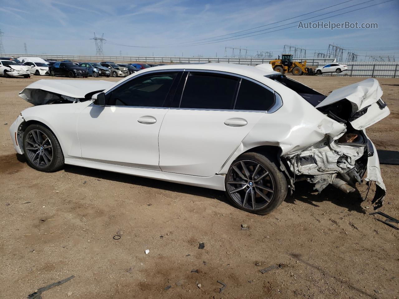 2020 Bmw 330i  White vin: 3MW5R1J00L8B11879