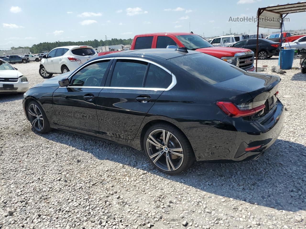 2020 Bmw 330i  Black vin: 3MW5R1J00L8B27953