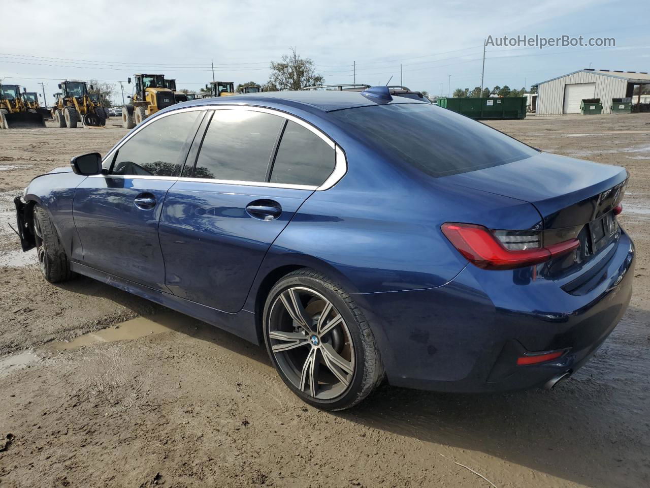 2020 Bmw 330i  Синий vin: 3MW5R1J01L8B10496