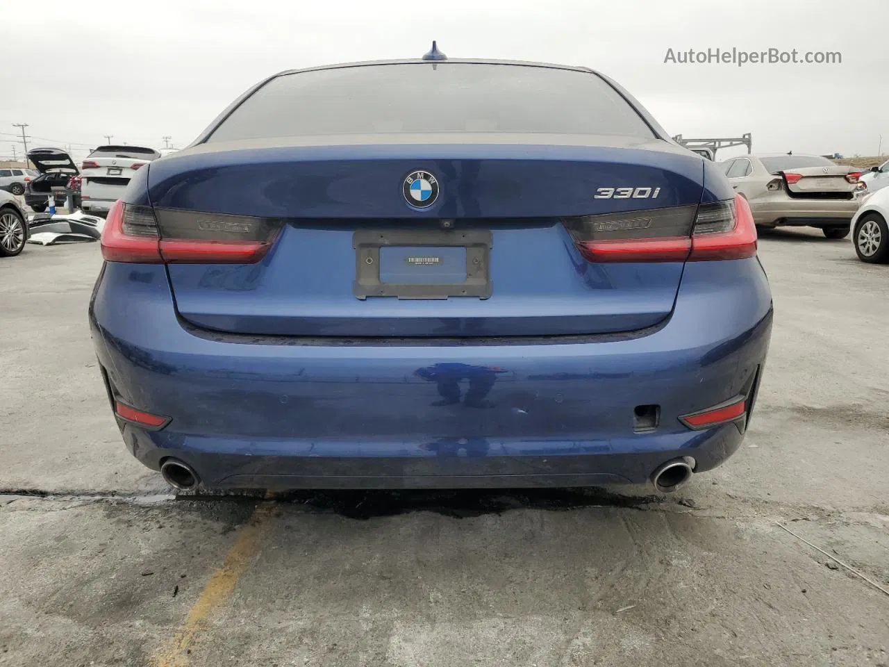 2020 Bmw 330i  Blue vin: 3MW5R1J01L8B14449