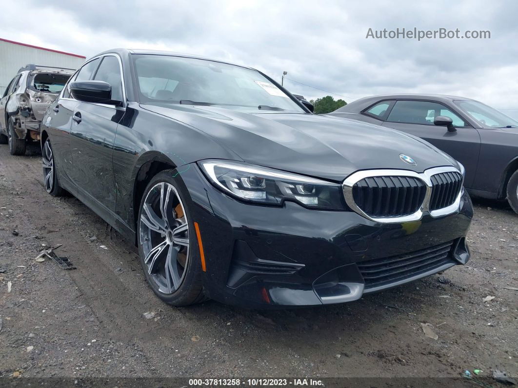 2020 Bmw 3 Series 330i Black vin: 3MW5R1J01L8B17173