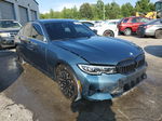 2020 Bmw 330i  Turquoise vin: 3MW5R1J01L8B30263