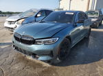 2020 Bmw 330i  Turquoise vin: 3MW5R1J01L8B30263