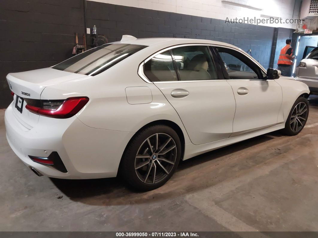 2020 Bmw 3 Series 330i White vin: 3MW5R1J02L8B12161