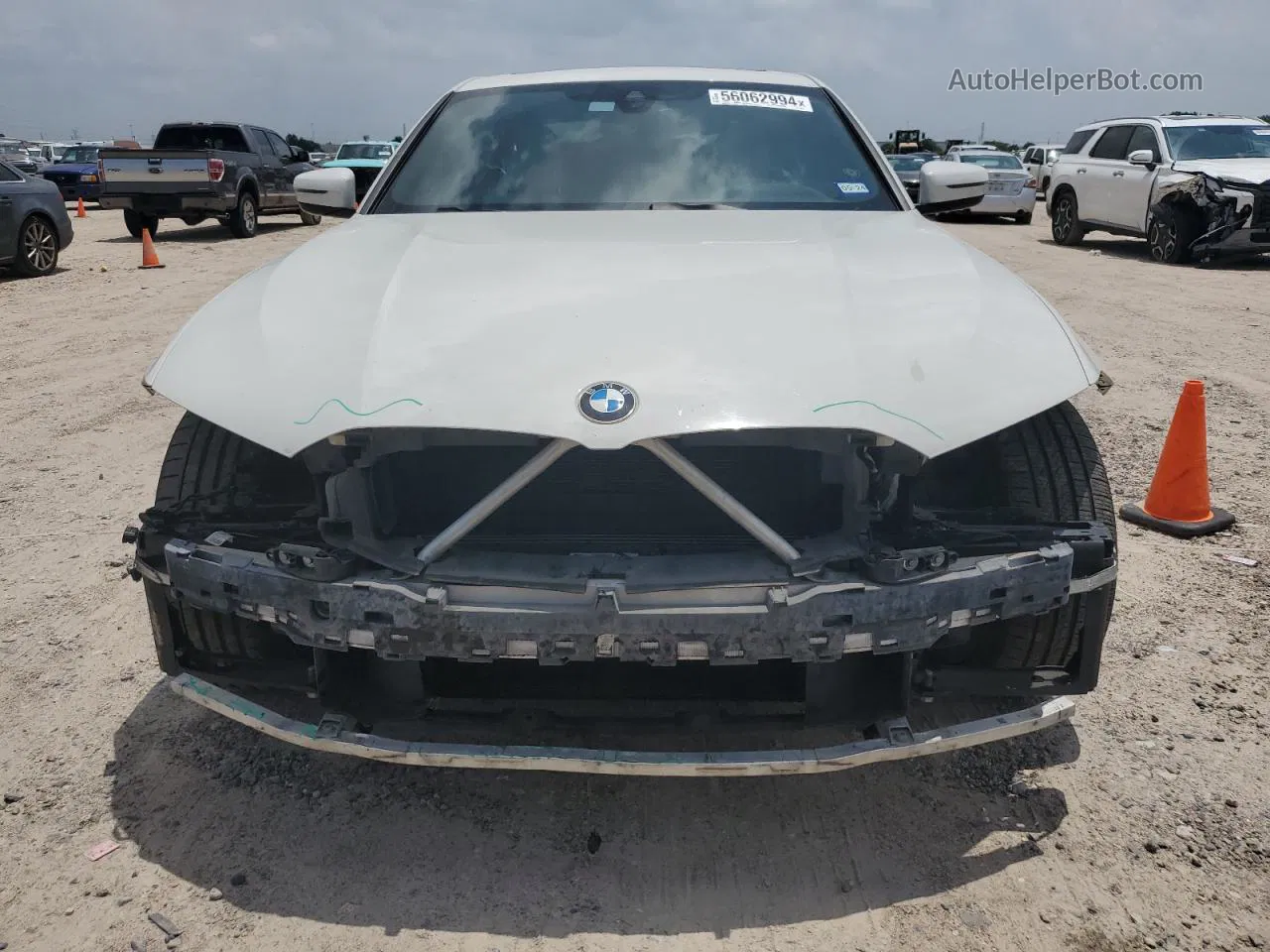 2020 Bmw 330i  White vin: 3MW5R1J02L8B14167