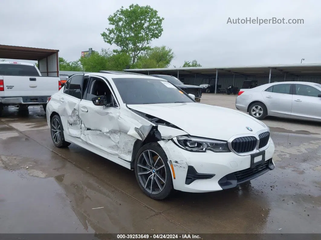 2020 Bmw 330i   White vin: 3MW5R1J02L8B22558